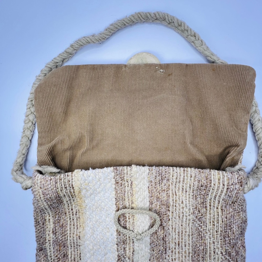 Santa Fe Style Handmade Shoulder Bag by White Doe Turquoise Boho Indie Vintage - Picture 3 of 10